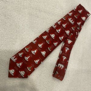 Mens Urban Snowman Christmas neck tie.